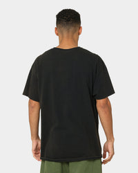 Goat Crew X Cowboy Bebop Edward Vintage T-Shirt Washed Black