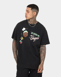 Rodman Brand 48 Hours In Vegas Vintage T-Shirt Black Wash