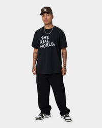 American Thrift X MTV The Real World Vintage T-Shirt Black Wash