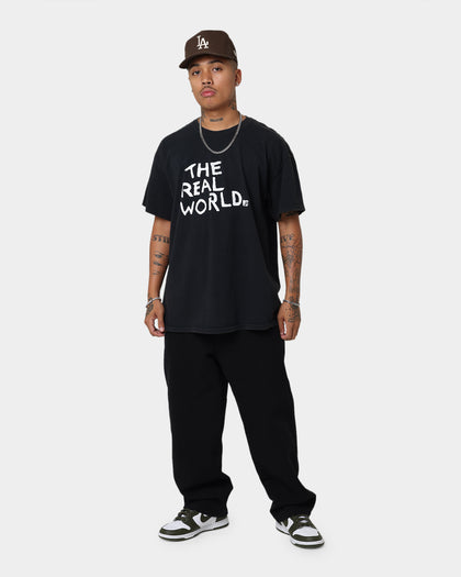 American Thrift X MTV The Real World Vintage T-Shirt Black Wash