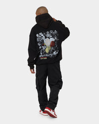 Goat Crew X One Punch Man One Punch Man Vintage Hoodie Black Wash
