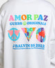 Guess Originals GUESS Originals X J Balvin Amor Sweat Shirt Pure White