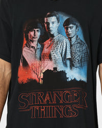 Goat Crew X Stranger Things Beginning Vintage T-Shirt Washed Black