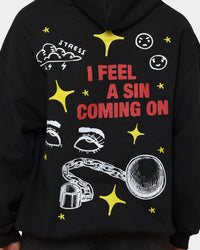 Rats Get Fat Sinners Hoodie Black