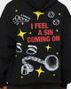 Rats Get Fat Sinners Hoodie Black