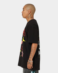 Rats Get Fat Sinners T-Shirt Black