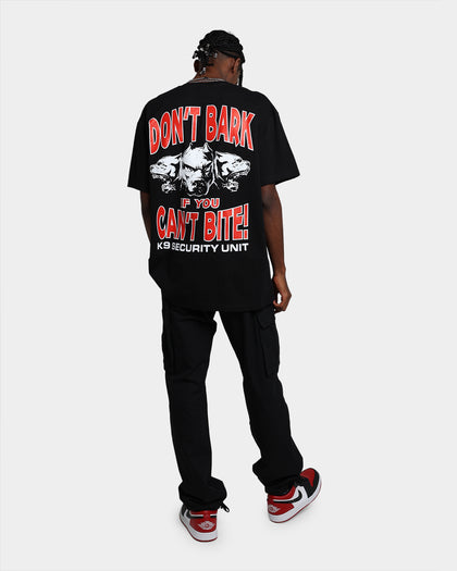 Rats Get Fat Don't Bark T-Shirt Black