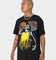 Goat Crew Playoff Skeleton T-Shirt Black/Yellow