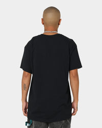 Goat Crew Playoff Skeleton T-Shirt Black/Yellow