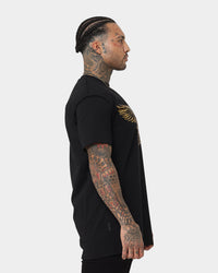 Saint Morta Bird Of Prey Lafayette T-Shirt Black/Gold