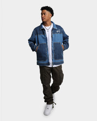 Tommy Jeans Panel Zip Denim Jacket Denim Light