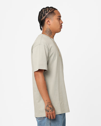 Tommy Jeans TJ Worldwide Text T-Shirt Faded Willow