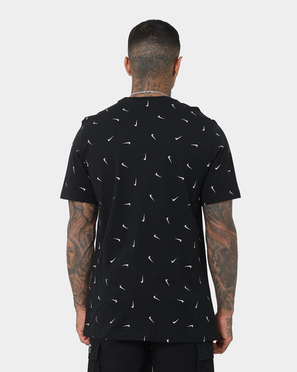 Nike Nike Sportswear Club All-Over Print T-Shirt Black