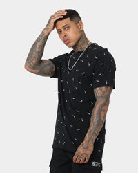 Nike Nike Sportswear Club All-Over Print T-Shirt Black
