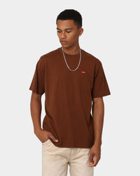 Supreme Small Box T-Shirt Brown