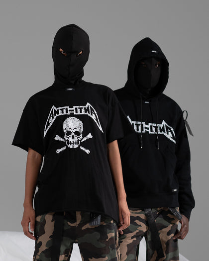 The Anti Order Death Metal Oversized T-Shirt Black/White