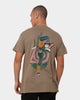 Goat Crew X Naruto Rock Lee CLR T-Shirt Brown