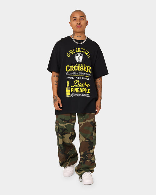 Goat Crew Goat Crew X Vodka Cruiser Pure Pineapple Cruiser T-Shirt Black