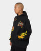 Goat Crew All Over No Cap Vintage Hoodie Black Wash