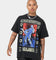 Goat Crew X Peacemaker Vigilante Vintage T-Shirt Washed Black