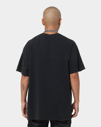 Goat Crew X Peacemaker Vigilante Vintage T-Shirt Washed Black
