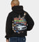 American Thrift X Back To The Future Back To The Future 2 Vintage Hoodie Washed Black