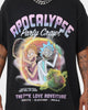 Goat Crew X Rick And Morty Apocalypse Vintage T-Shirt Black Wash