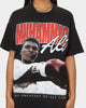 Goat Crew X Muhammad Ali Ringer Vintage T-Shirt Black Wash