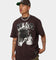 Mitchell & Ness Los Angeles Lakers Shaquille O'Neal Baroque T-Shirt Baroque Brown