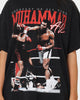 73Studio X Muhammad Ali Knock Out T-Shirt Black Wash
