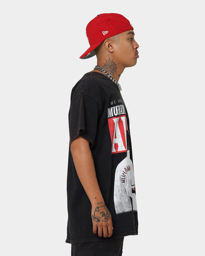 Goat Crew X Muhammad Ali Greatest Vintage T-Shirt Black Wash