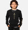 Jordan Junior Holiday Shine Air Crewneck Black