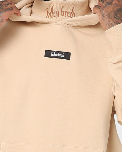 Fallen Breed Signature Logo Hoodie Nude
