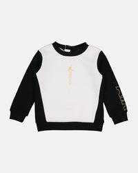 Jordan Infants' Holiday Shine Crew Set Black