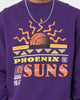 Mitchell & Ness Phoenix Suns Rays Crewneck Faded Purple