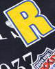 Mitchell & Ness Los Angeles Rams Touchline Hoodie Faded Black