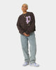 Loiter Paradise Crewneck Off Black