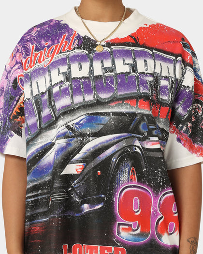 Loiter Interceptor Vintage T-Shirt Off White