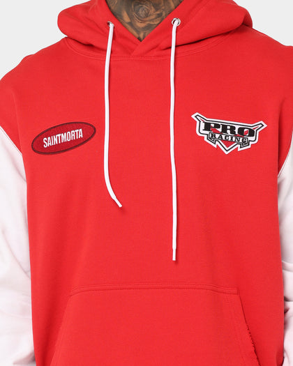 Saint Morta Pro Racing Hoodie Red