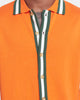 XXIII Diego Button Up Shirt Orange/Green
