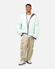 MNML Reversible Full Zip Puffer Jacket Mint