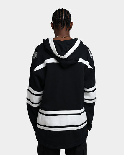 47 Brand Chicago Blackhawks Superior Lacer Hoodie Jet Black