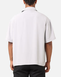 Carre Exceptional Pocket Oversized Shirt Light Grey