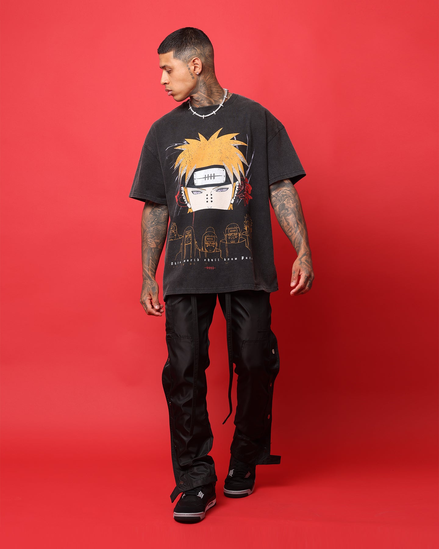 NARUTO ペイン Goat Crew Tシャツ XL 古着 ヴィンテージ 2025年最新