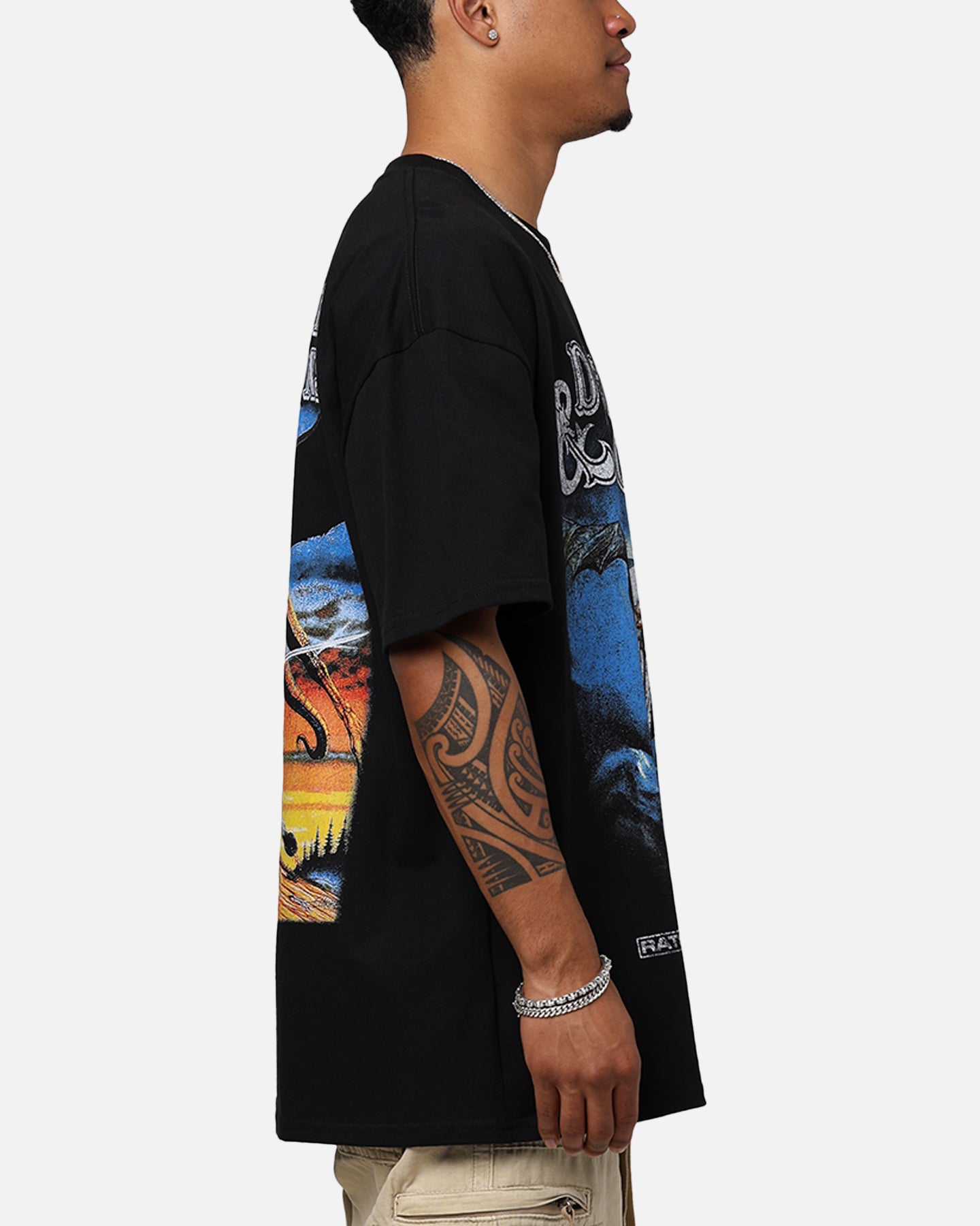 Rats Get Fat X Dungeons And Dragons Wizard Heavyweight Vintage T