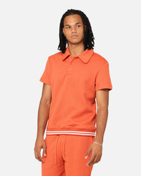 XXIII Danny Knit Polo Shirt Bright Red
