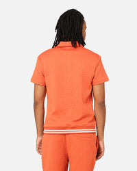 XXIII Danny Knit Polo Shirt Bright Red