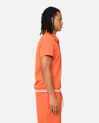 XXIII Danny Knit Polo Shirt Bright Red