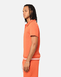 XXIII Danny Knit Polo Shirt Bright Red