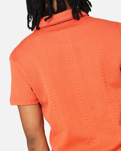 XXIII Danny Knit Polo Shirt Bright Red